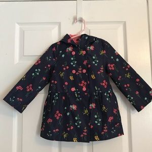 Carter’s girls hooded raincoat